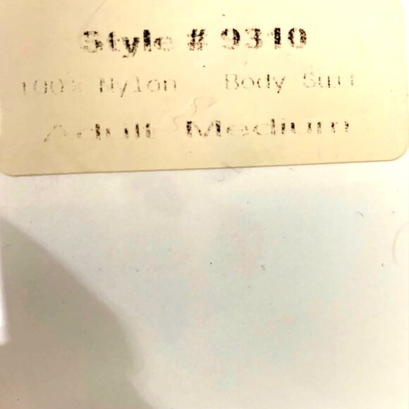 J.B. Bloomers Kelly Green Long Sleeve Leotard Bodysuit Adult M Style #9310 - Picture 10 of 10